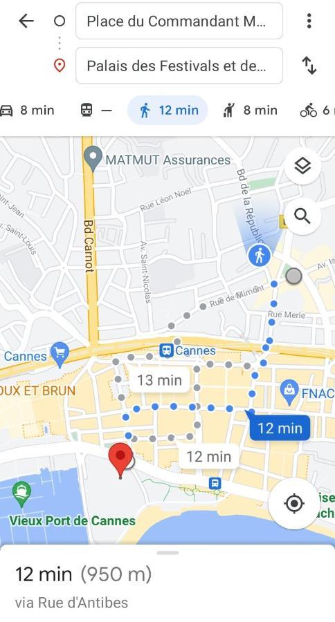 Studio En Plein Centre Ville De Cannes Eksteriør bilde